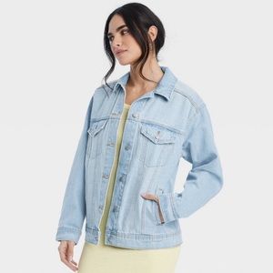 Universal Thread Freeborn Denim Jacket - Light Wash